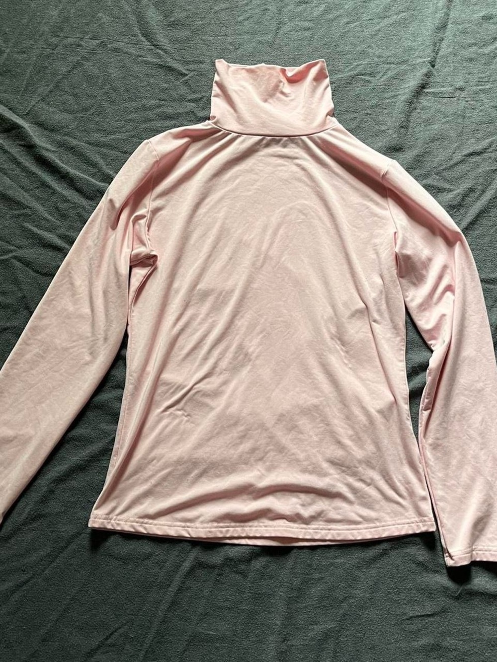 Klotho pink long sleeve turtleneck top